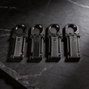Four EasyHandle temporary handles for GM shop workflows